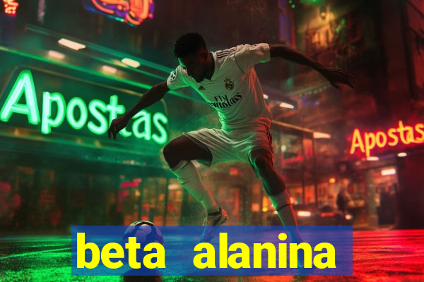 beta alanina aumenta a pressao